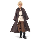 Kids Star Wars Kenobi Jedi Cosplay Costume Child Version Halloween Carnival Suit